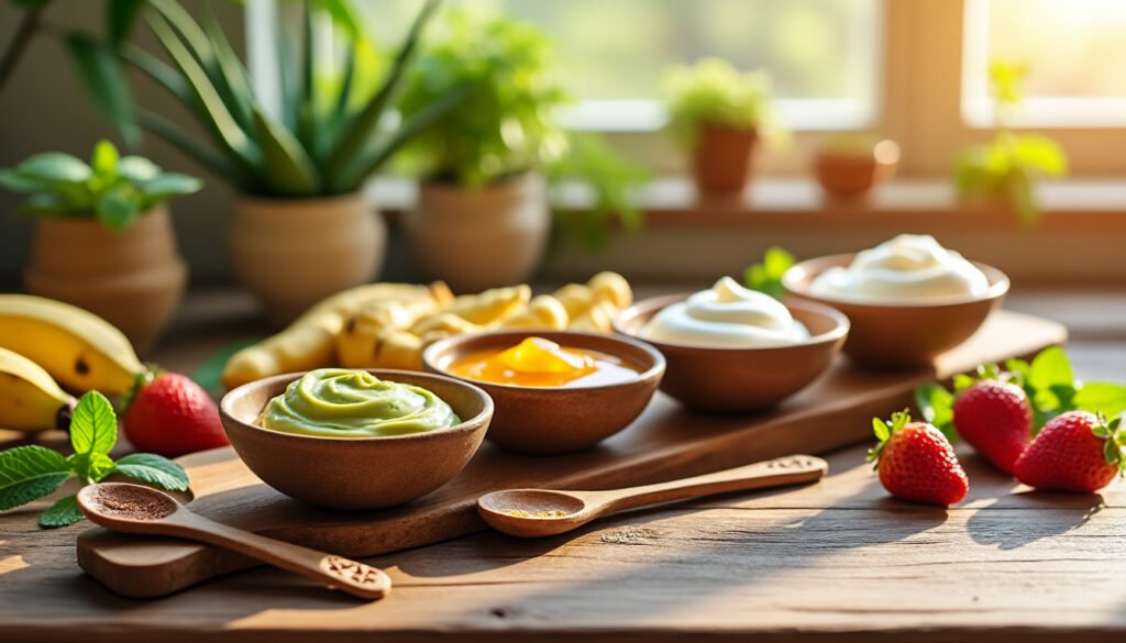 découvrez comment réaliser des masques maison naturels pour obtenir des cheveux brillants et en pleine santé. des recettes simples et efficaces pour revitaliser votre chevelure et lui redonner éclat et vigueur. prenez soin de vos cheveux avec des ingrédients facilement accessibles et sans produits chimiques!