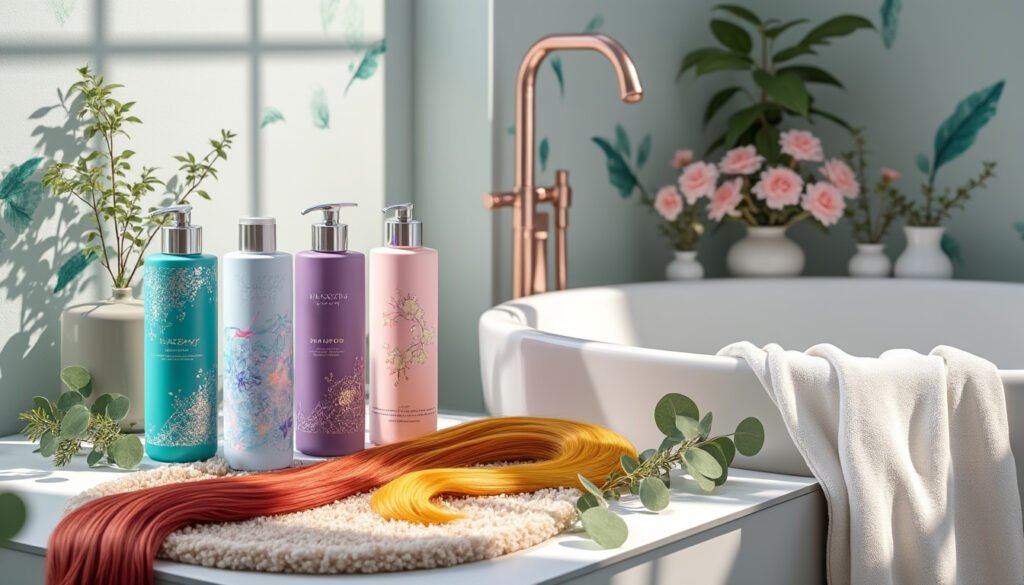 découvrez notre sélection des meilleurs shampoings sans sulfate spécialement conçus pour préserver la couleur de vos cheveux. formulés pour nourrir, hydrater et protéger, ces shampoings doux vous aident à conserver l'éclat et la vitalité de votre coloration tout en évitant les ingrédients agressifs.
