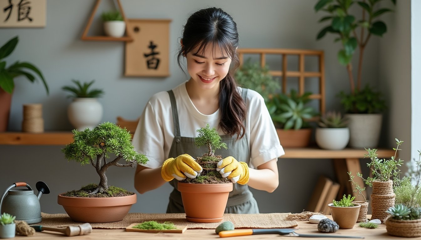 découvrez l'art du kokedama et apprenez à créer facilement votre propre jardin suspendu chez vous. transformez votre espace en un havre de verdure avec des techniques simples et des astuces pratiques.