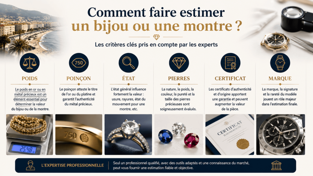 comment faire estimer un bijou
