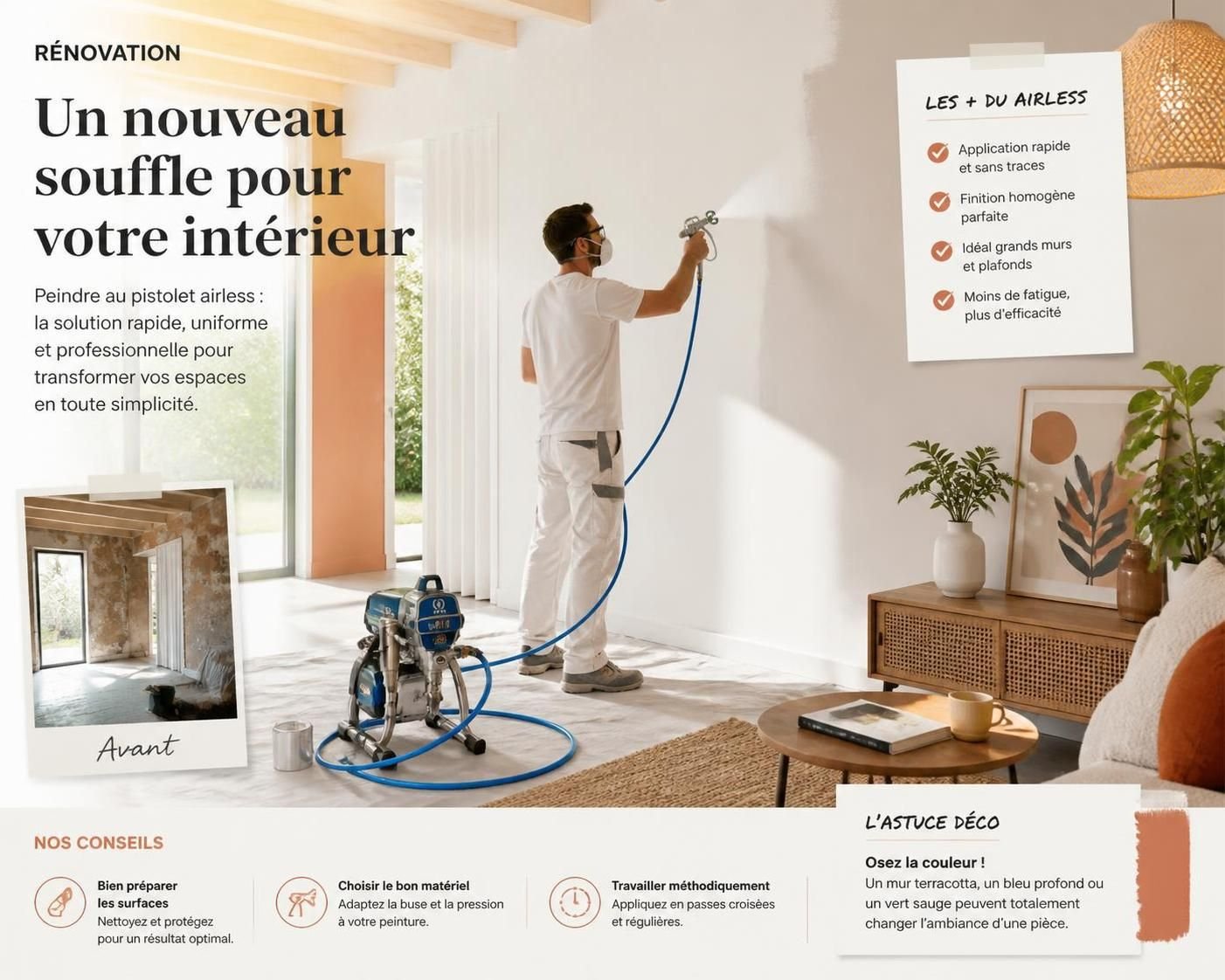 découvrez le guide complet des travaux et conseils pratiques pour votre maison sur airlessdeco.fr, votre partenaire pour réussir tous vos projets de rénovation et décoration.